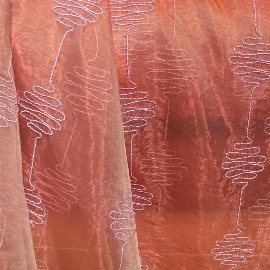 Perdele Organza brodat Gul 2313
